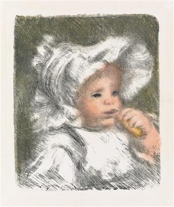 PIERRE-AUGUSTE RENOIR LEnfant au biscuit (Jean Renoir).